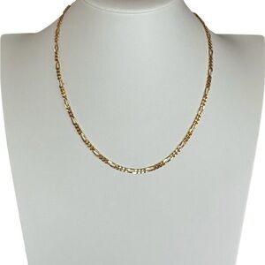 Vintage Avon Gold-Tone Figaro Chain Necklace